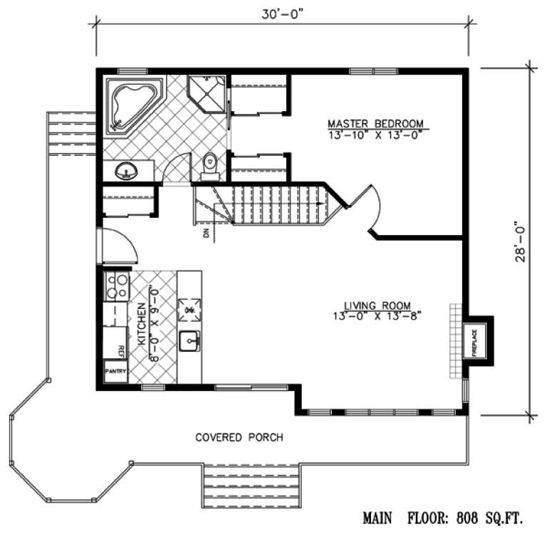 House Plan House Plan #9590 Drawing 1