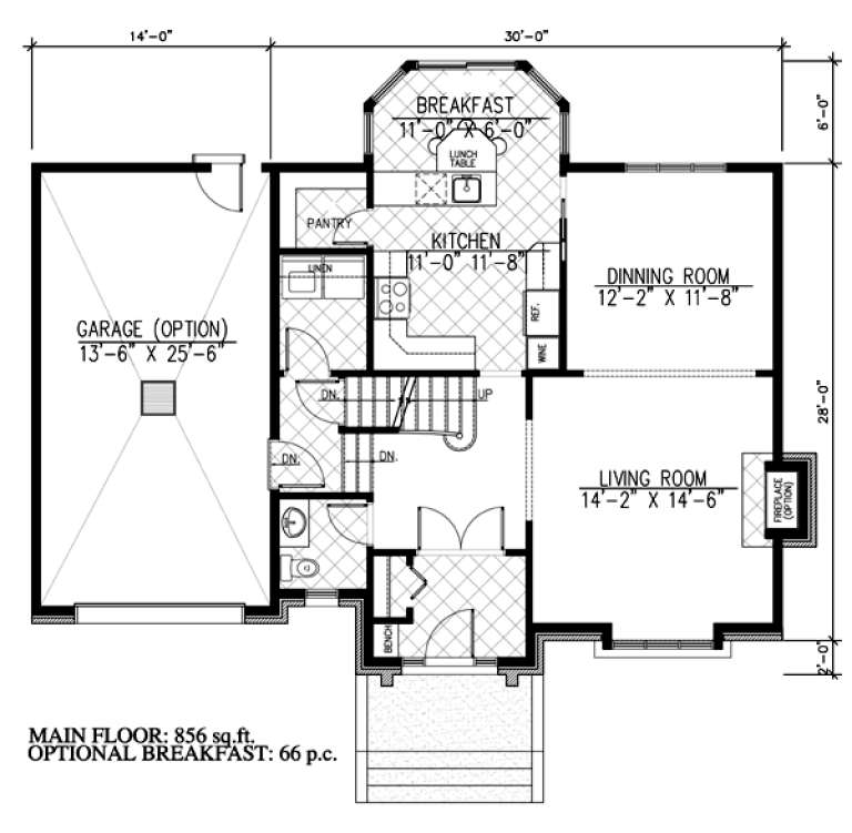 House Plan House Plan #9600 Drawing 1