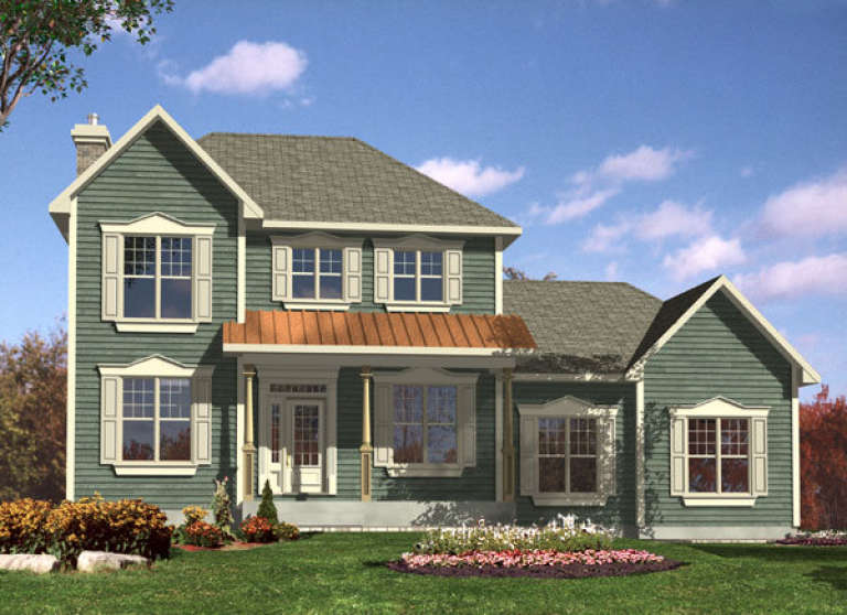 House Plan House Plan #9602 Front Elevation