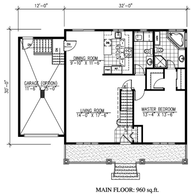 House Plan House Plan #9603 Drawing 1