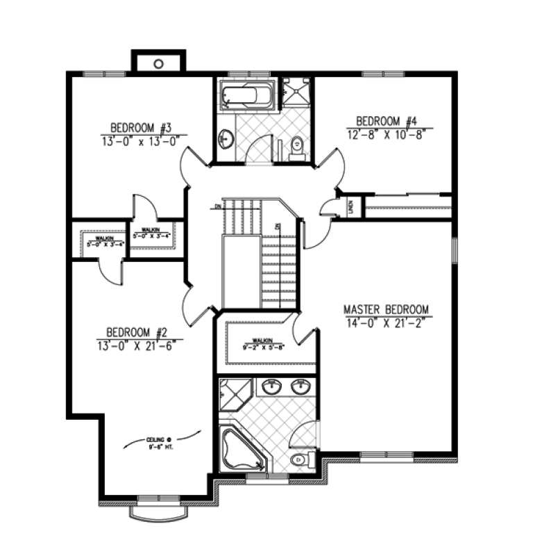 House Plan House Plan #9626 Drawing 2