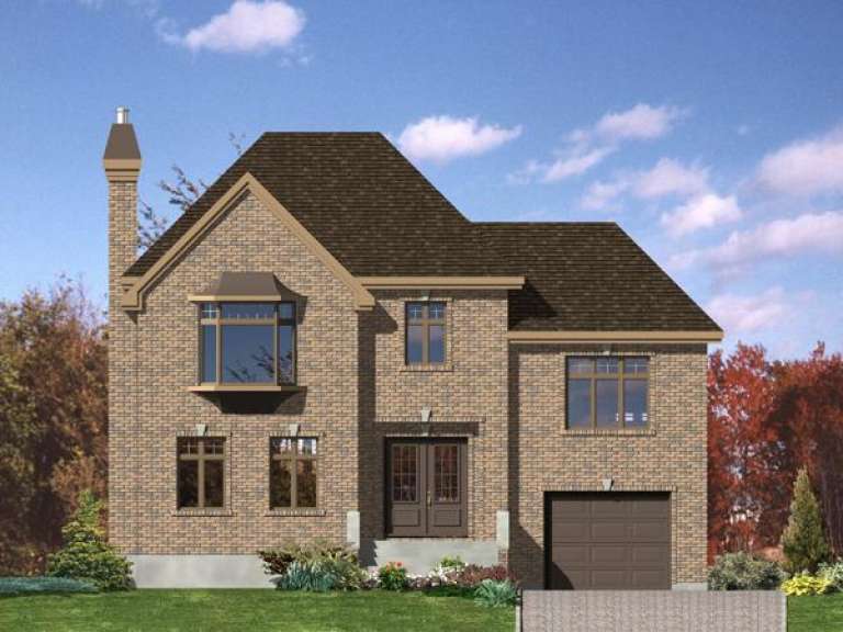 House Plan House Plan #9652 Front Elevation