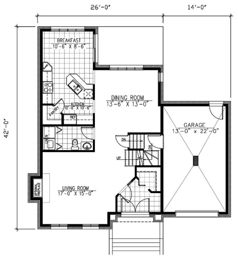 House Plan House Plan #9652 Drawing 1