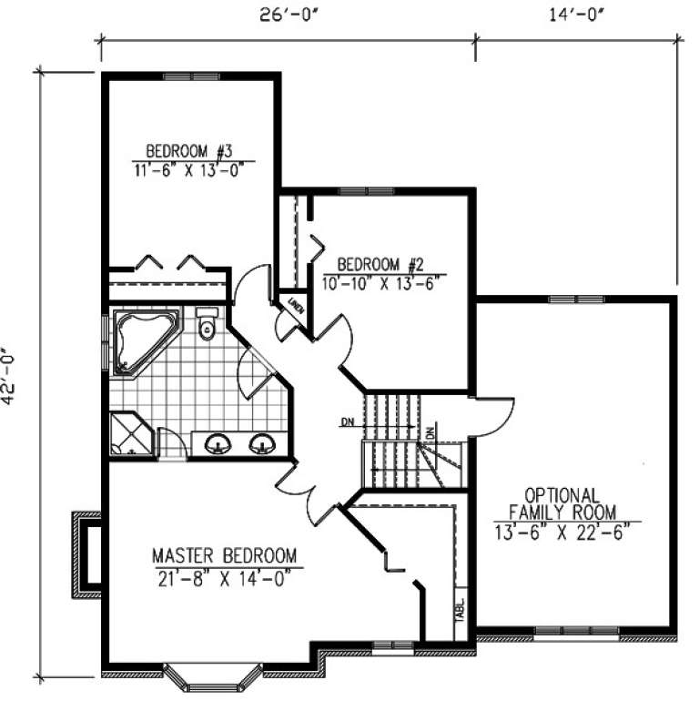 House Plan House Plan #9652 Drawing 2