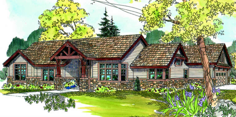 House Plan House Plan #971 Front Elevation
