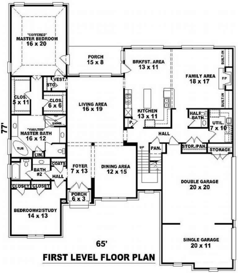 House Plan House Plan #9871 Drawing 1