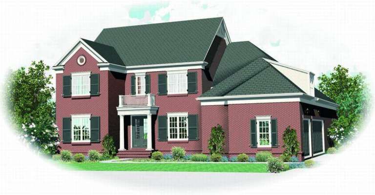 House Plan House Plan #9874 Front Elevation