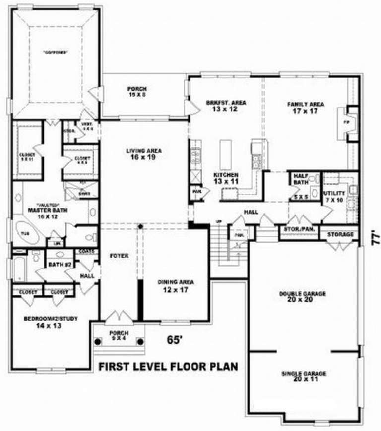 House Plan House Plan #9874 Drawing 1