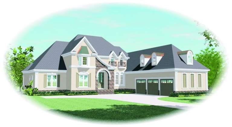 House Plan House Plan #9929 Front Elevation
