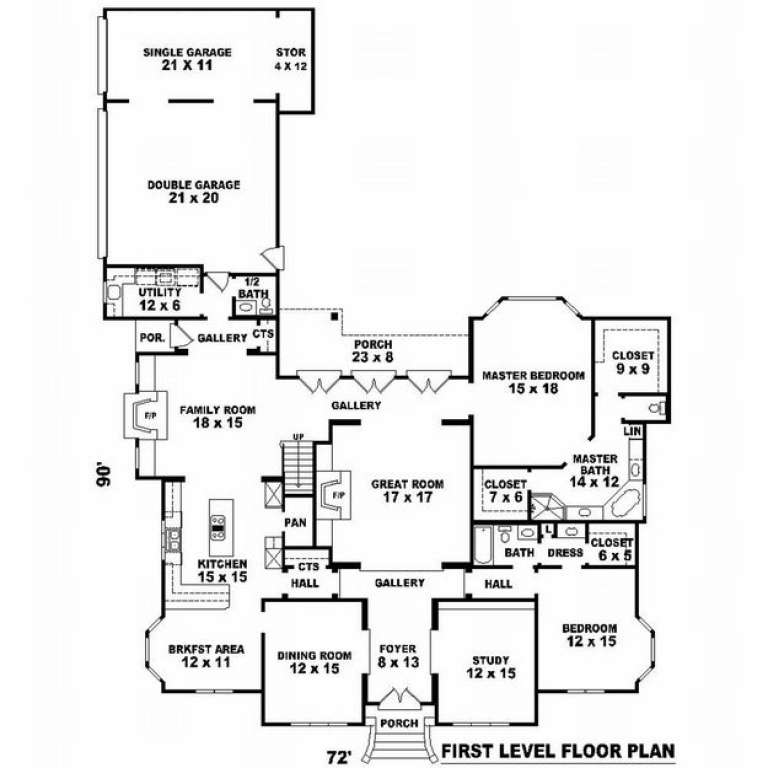 House Plan House Plan #9989 Drawing 1