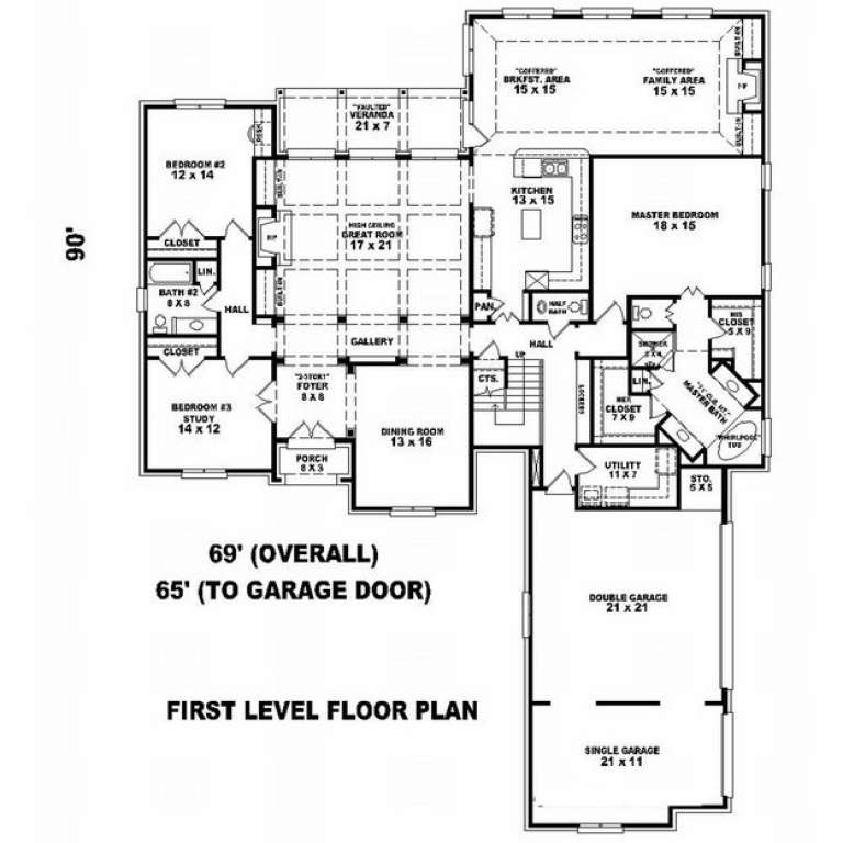 House Plan House Plan #9994 Drawing 1